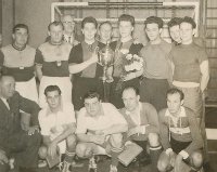 Turnier in Lippstadt mit Birwe / Saamen, 1958, weitere Bekannte aus Lippstadt + Lieme